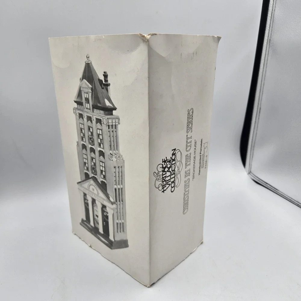 Dept 56 Brokerage House 58815 Stock Exchange Christmas in the City Heritage Vill